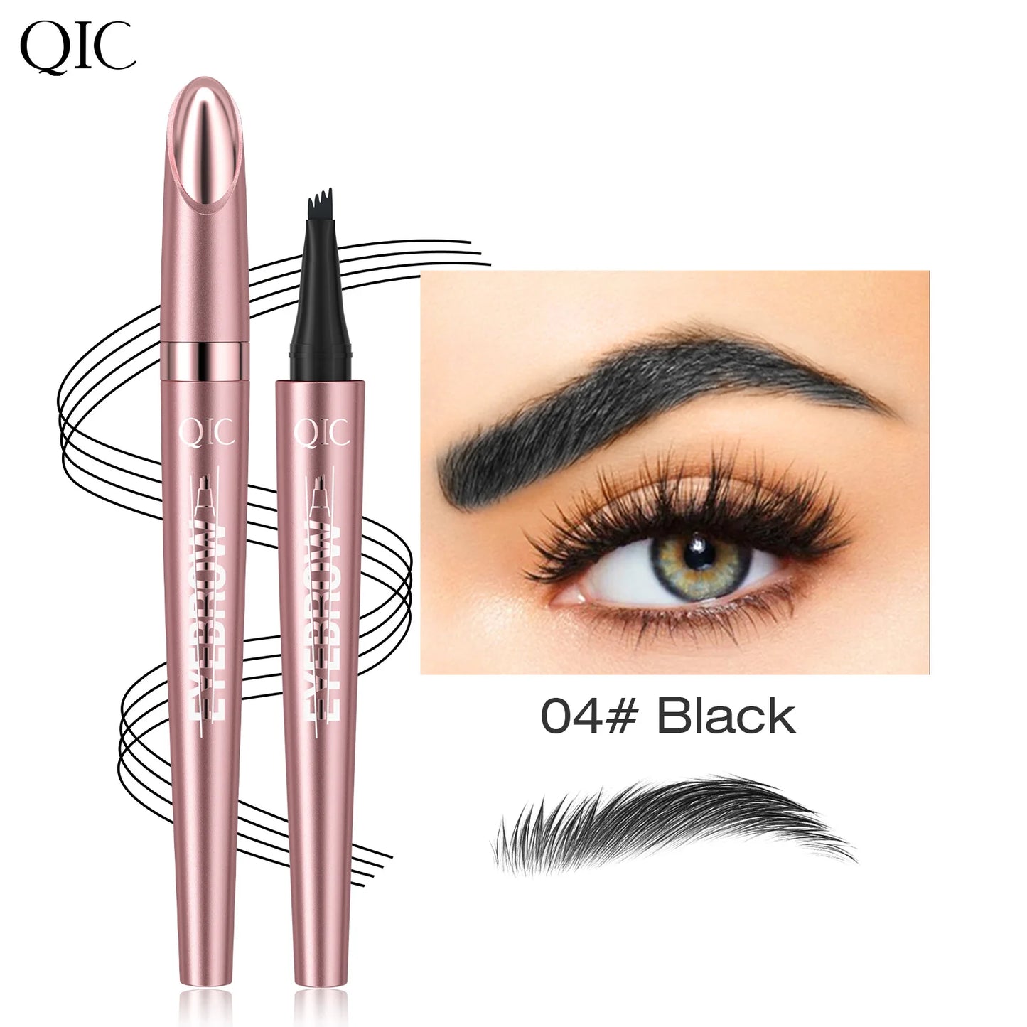 4 - Tip Microblading Eyebrow Pen