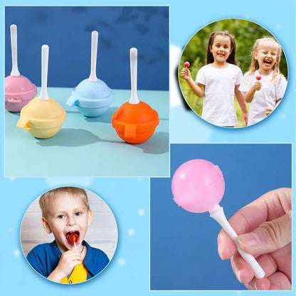 Silicone Lollipop Ice Cream Maker (4 PCS)