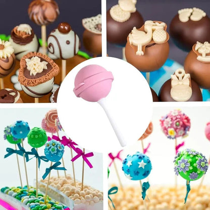 Silicone Lollipop Ice Cream Maker (4 PCS)