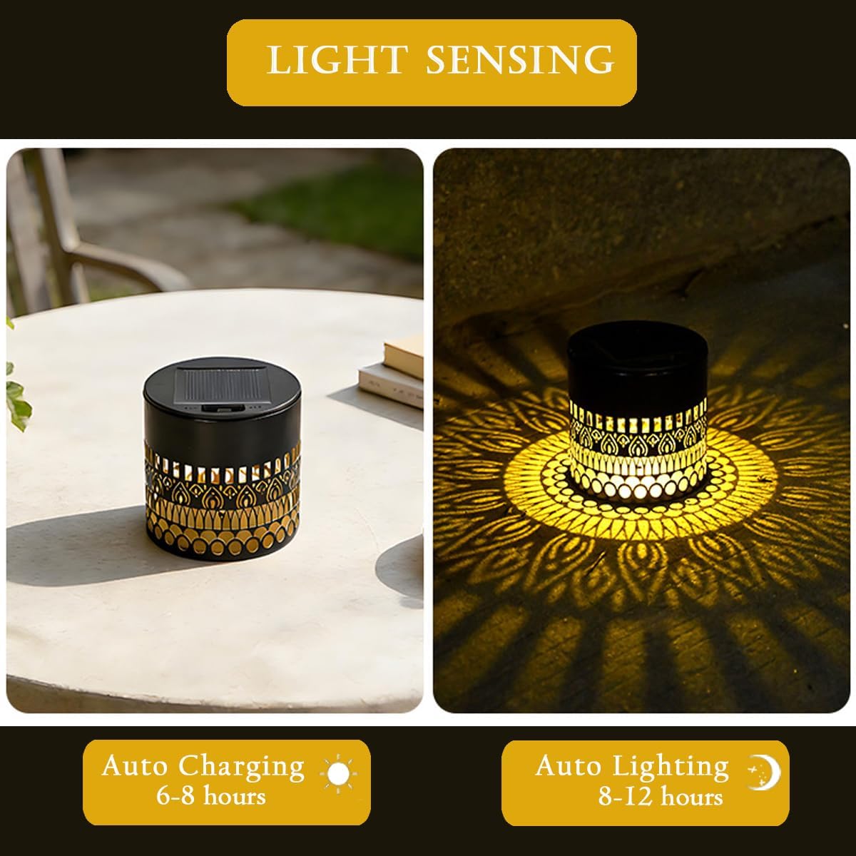 VintageGlow™ - Retro Solar Outdoor Lanterns