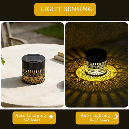 VintageGlow™ - Retro Solar Outdoor Lanterns