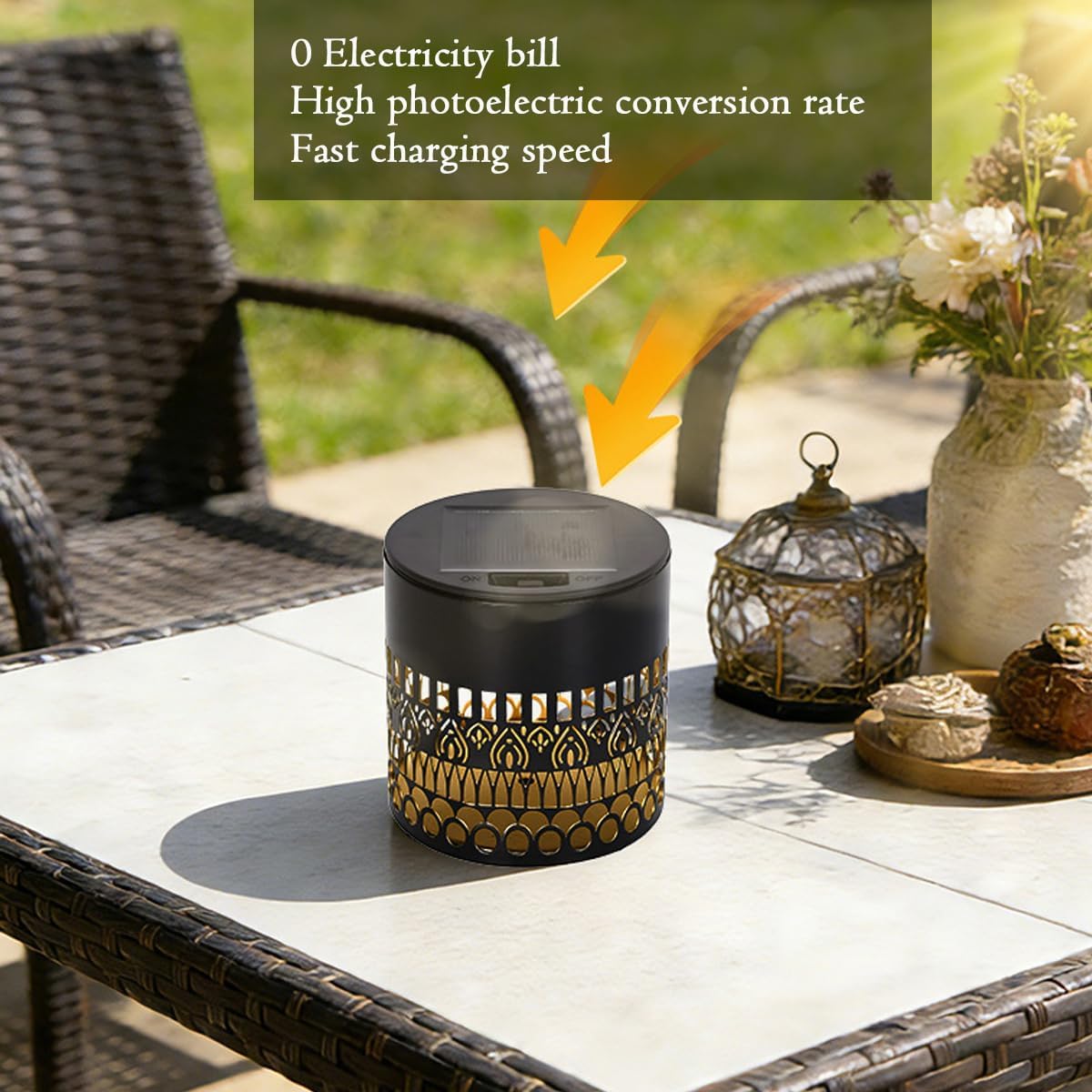 VintageGlow™ - Retro Solar Outdoor Lanterns