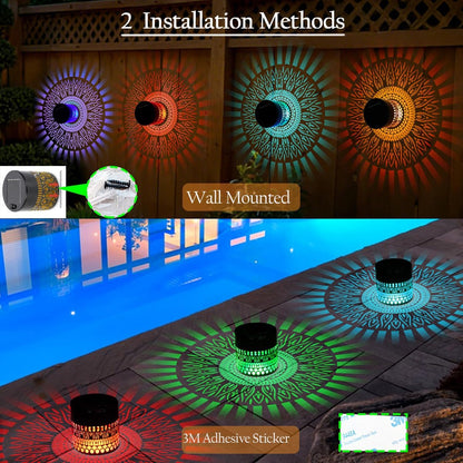 VintageGlow™ - Retro Solar Outdoor Lanterns
