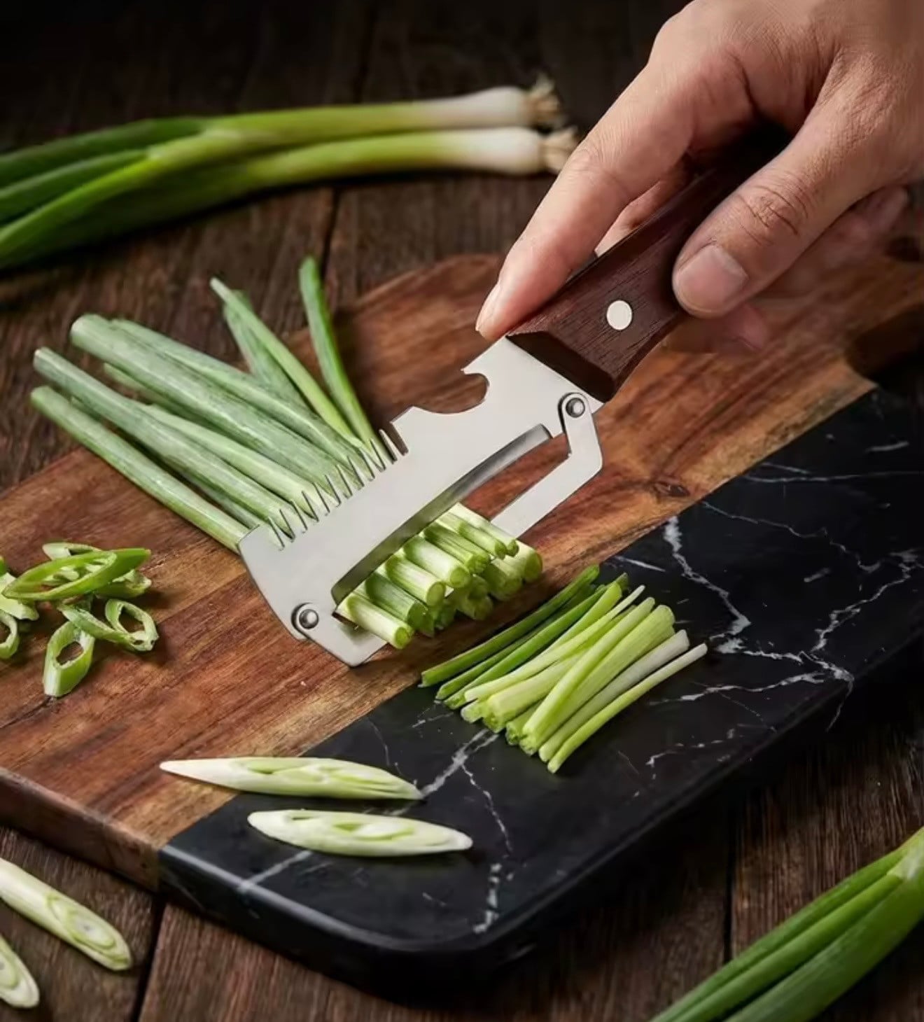 2-in-1 Serrated Peeling Knife Premium Vegetable Peeler