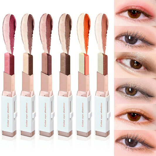 12 Colors Glitter Eye - shadow Stick Set