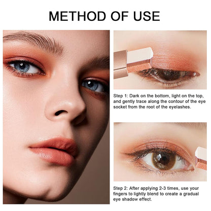 12 Colors Glitter Eye - shadow Stick Set
