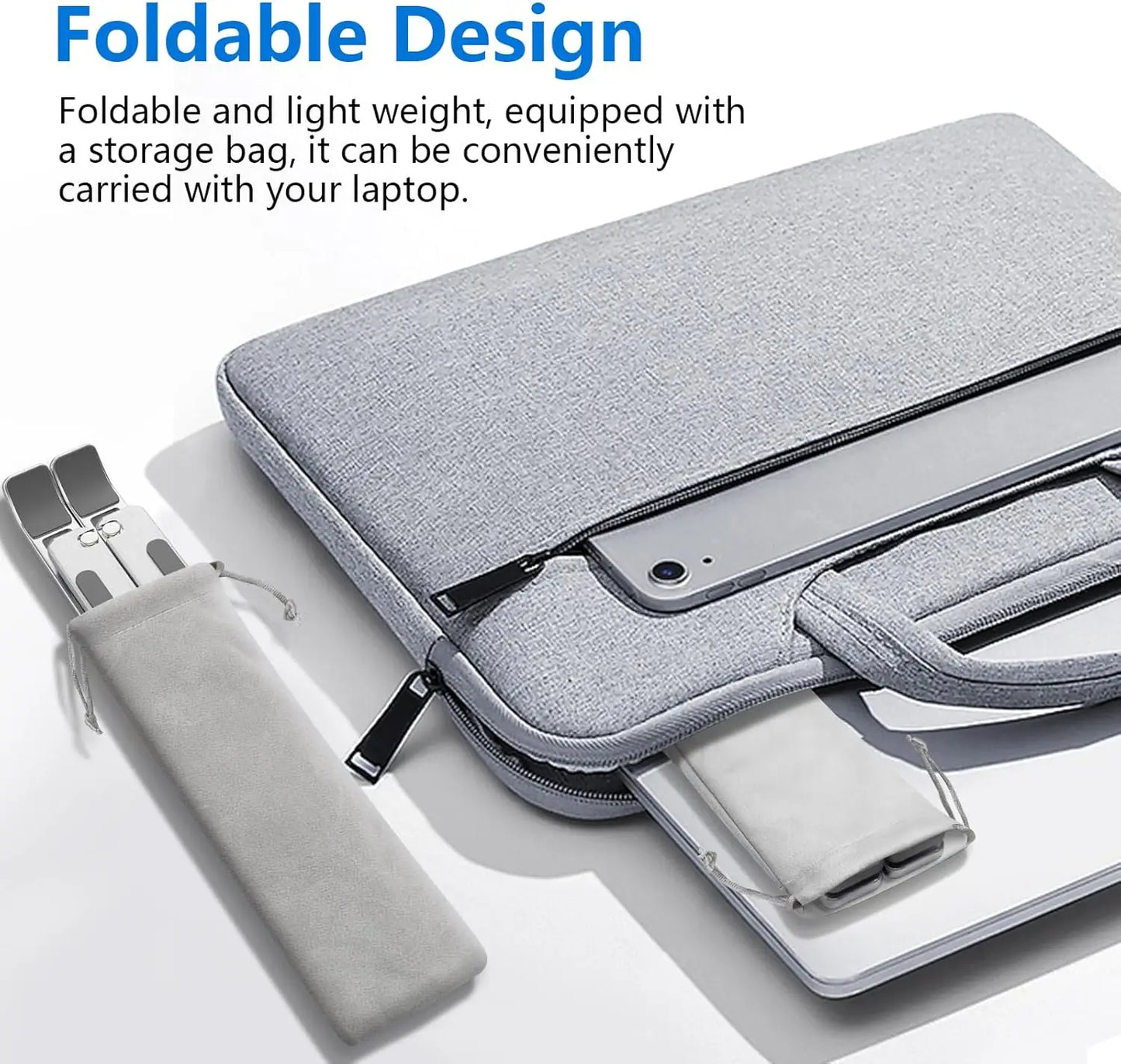 Foldable Aluminum Laptop Stand