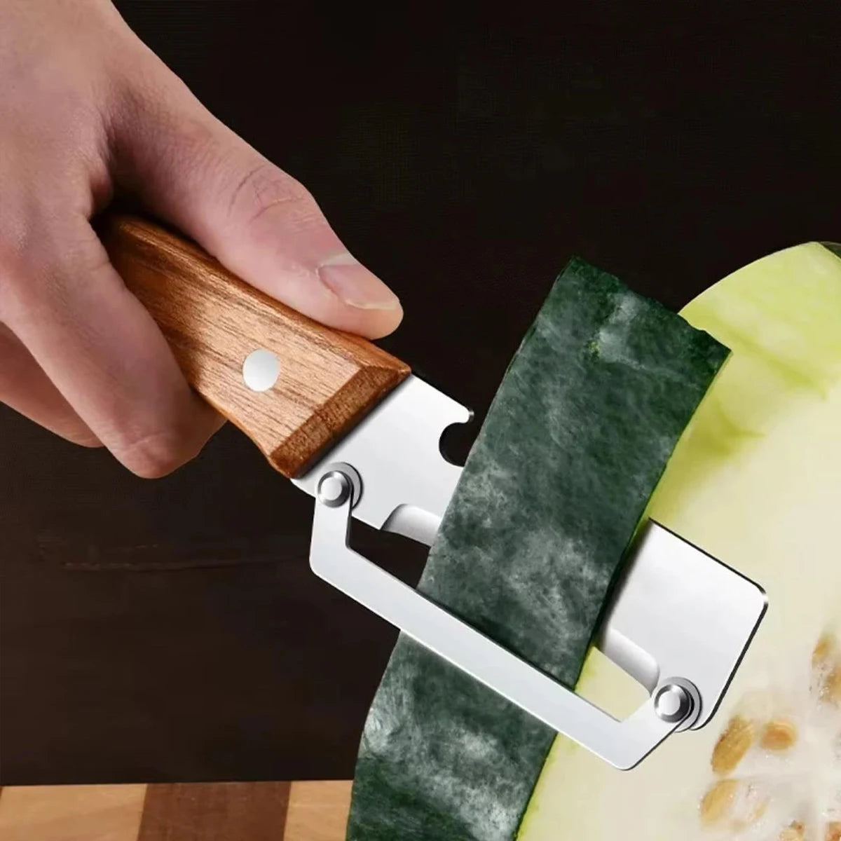 2-in-1 Serrated Peeling Knife Premium Vegetable Peeler