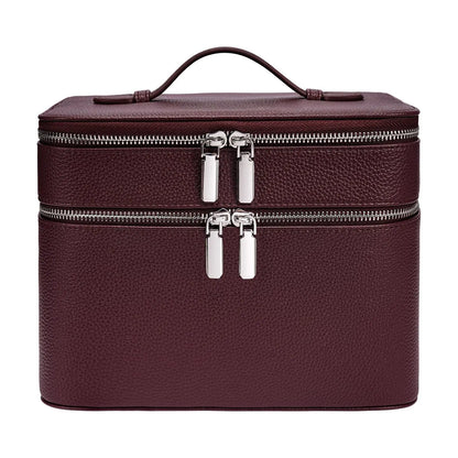 Double Layered Portable Professional Makeup Bag