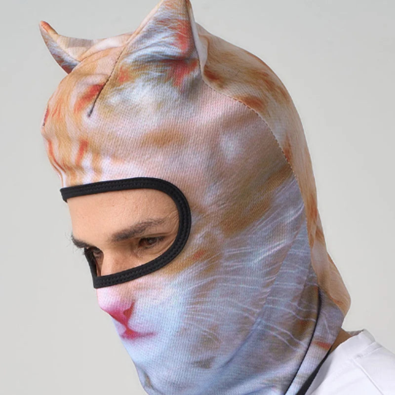 3D Animal Face Ski Mask