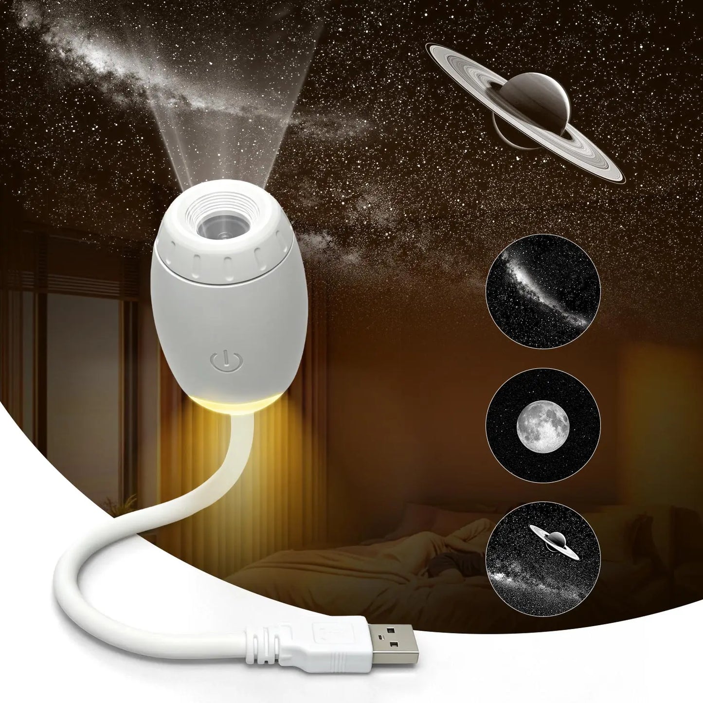 Galaxy Projector & Night Light
