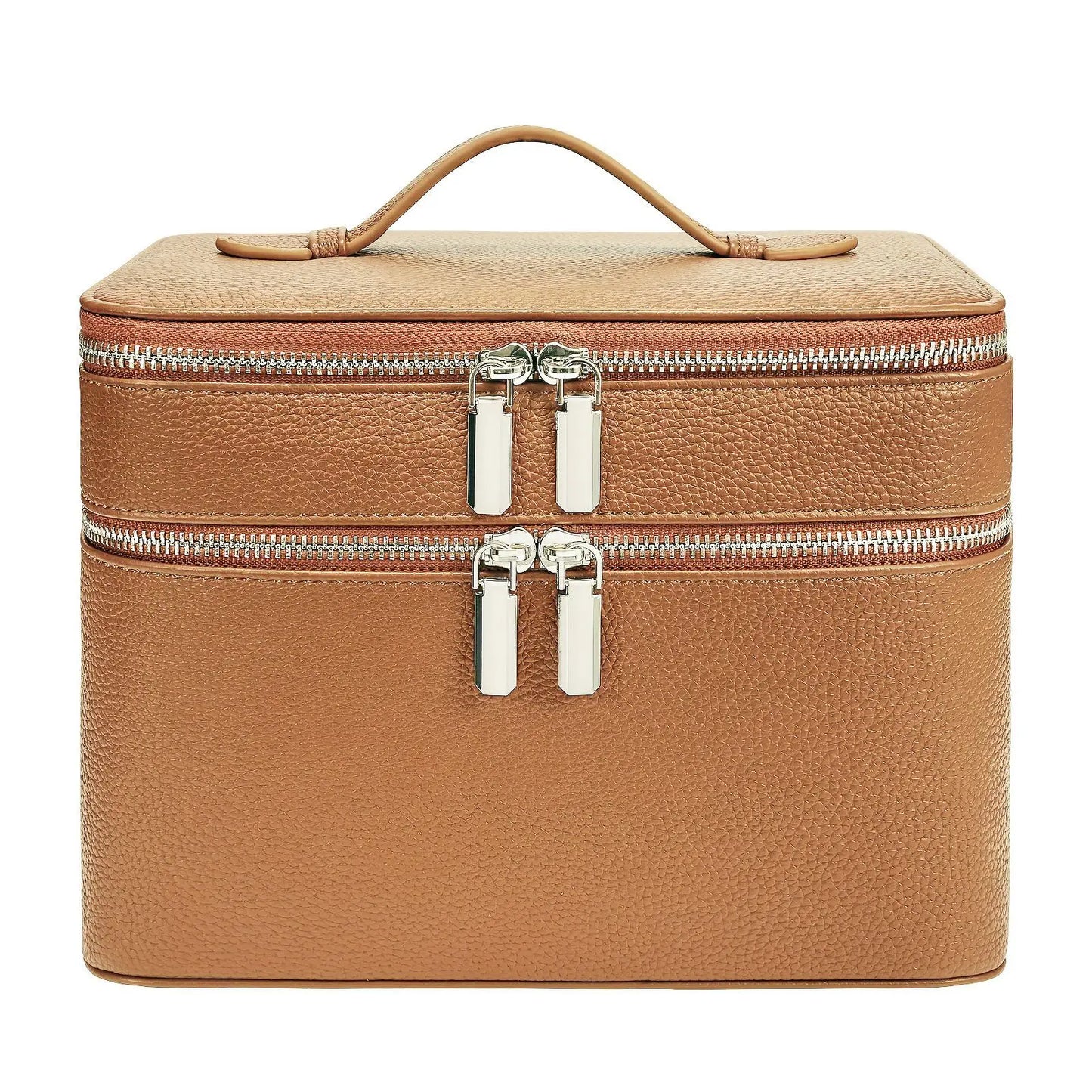 Double Layered Portable Professional Makeup Bag