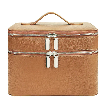 Double Layered Portable Professional Makeup Bag