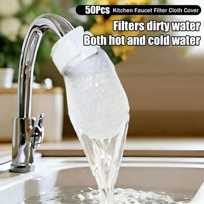 50PCS Faucet Water Purification Filters – Cleaner Water Instantly