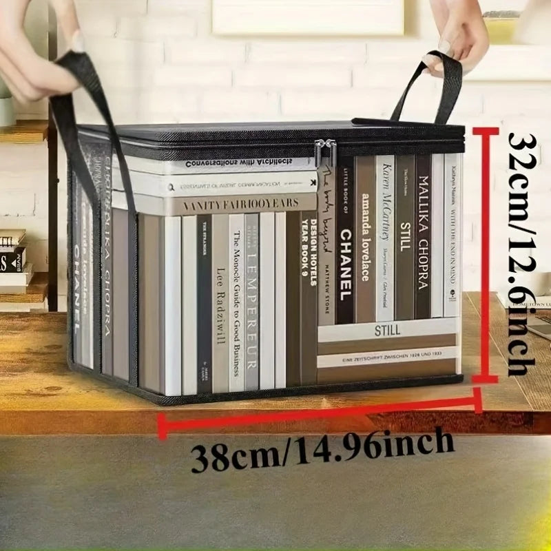 2 - Pack Foldable Transparent Storage Boxes.