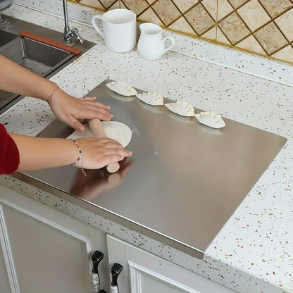 Stainless Steel Cutting & Kneading Board 40x30cm