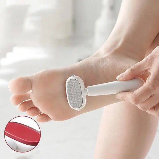 Dual-Sided Stainless Steel Foot Callus Remover & Pedicure Scraper