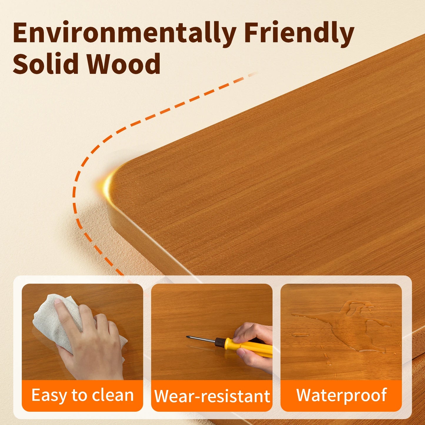 The Artisan Bamboo Ergonomic Riser