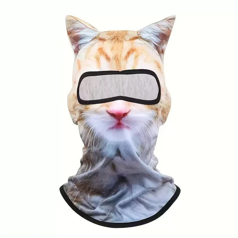 3D Animal Face Ski Mask