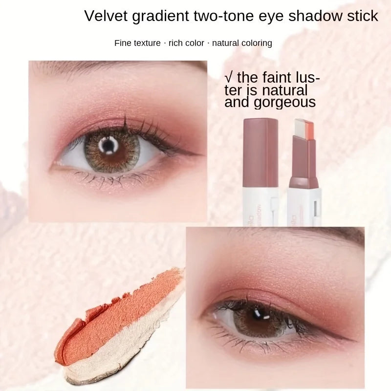 12 Colors Glitter Eye - shadow Stick Set