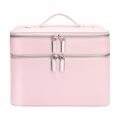 Double Layered Portable Professional Makeup Bag