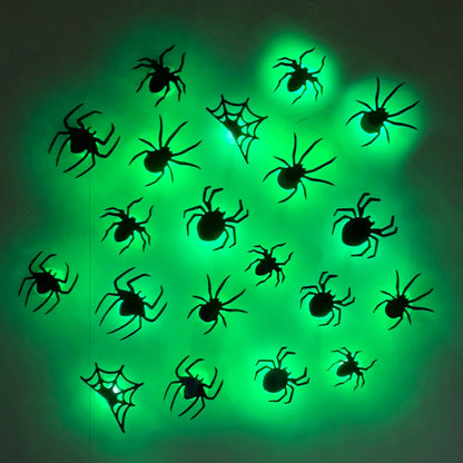 Halloween Bat Decor Night Wall Sticker Light