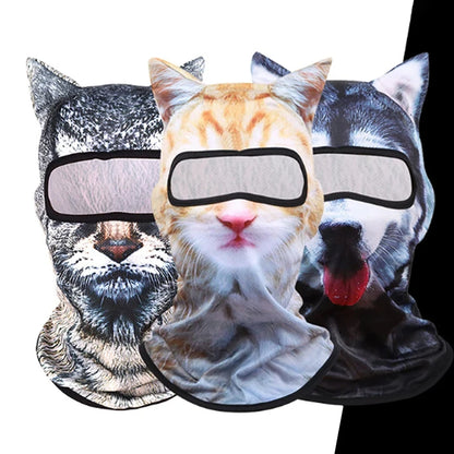 3D Animal Face Ski Mask