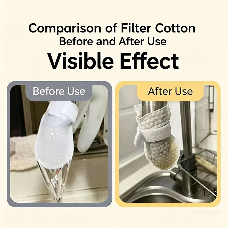 50PCS Faucet Water Purification Filters – Cleaner Water Instantly
