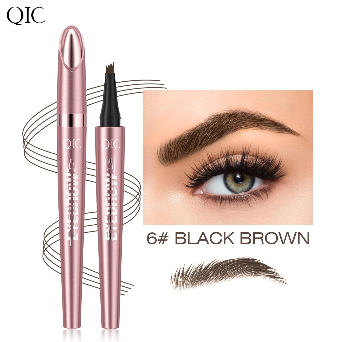 4 - Tip Microblading Eyebrow Pen