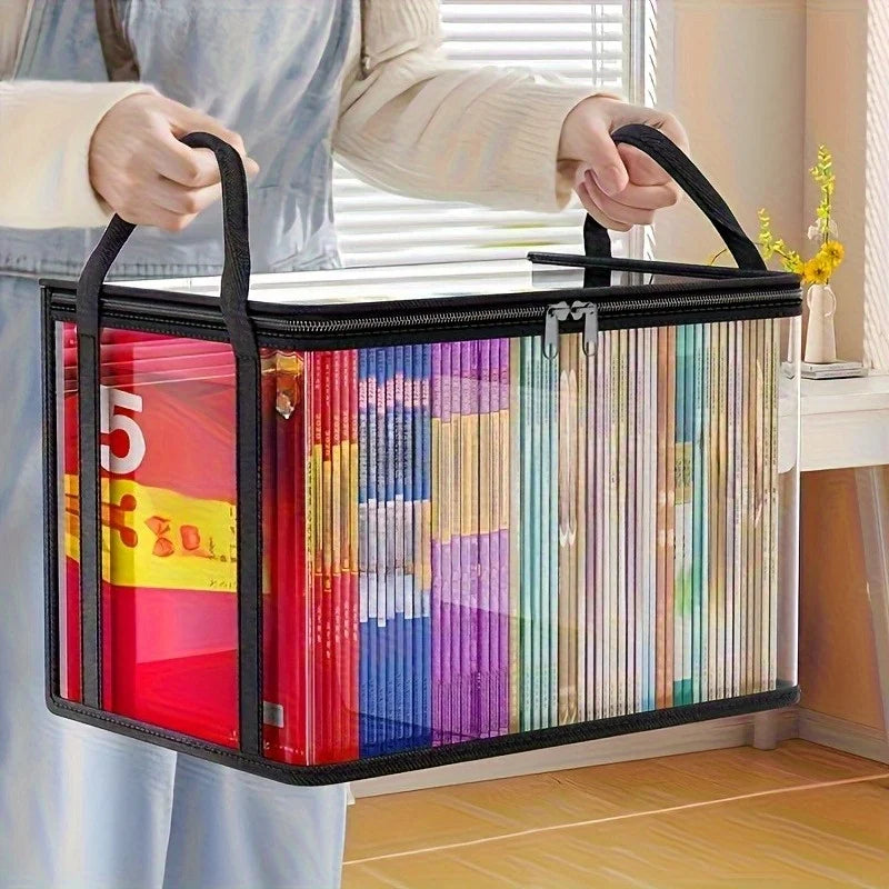 2 - Pack Foldable Transparent Storage Boxes.