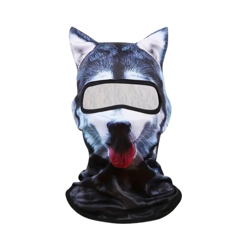 3D Animal Face Ski Mask