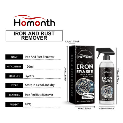 Car Rust Remover Spray Cleaner