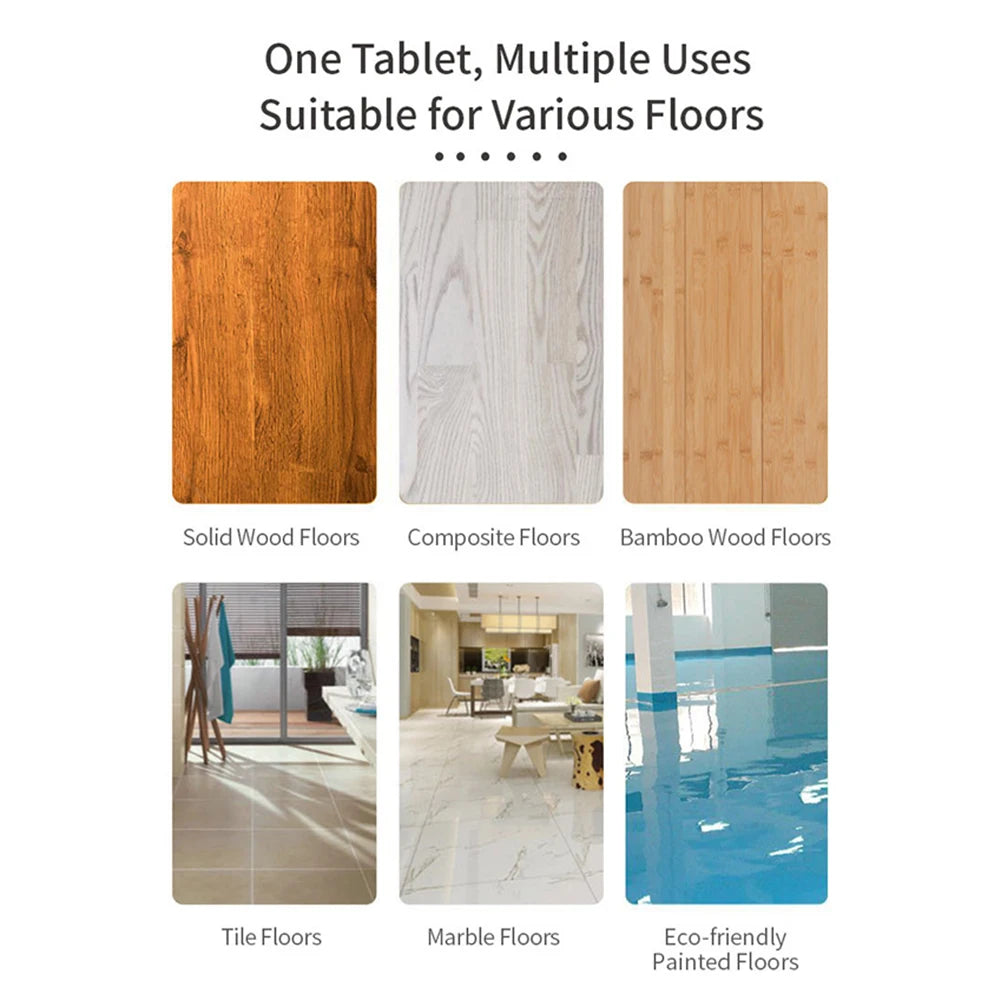 Multi-Effect Floor Cleaning Tablets – Deep Post-Party Cleanup for Hardwood & Tile