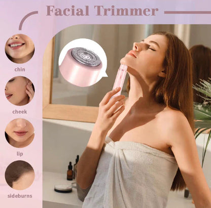SilkGliss™ Two in One Electric Hair Trimmer: Double-Headed Women'S Electric Shaver