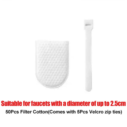 50PCS Faucet Water Purification Filters – Cleaner Water Instantly