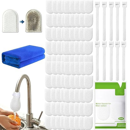 50PCS Faucet Water Purification Filters – Cleaner Water Instantly