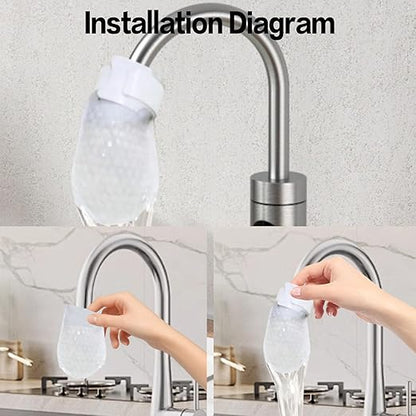 50PCS Faucet Water Purification Filters – Cleaner Water Instantly